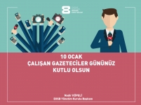 Çalışan Gazeteciler Gününüz Kutlu Olsun