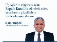 Regaib Kandiliniz Kutlu Olsun
