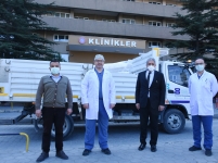 Sağlık çalışanlarına destek artarak devam ediyor