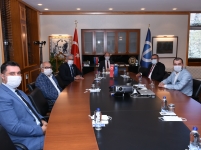 Eskişehir OSB'den Rektör Erdal'a hayırlı olsun ziyareti