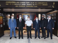 İl Jandarma Komutanı Atasoy'a hayırlı olsun ziyareti