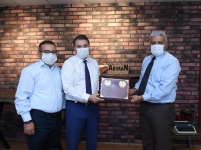 Eskişehir OSB'den Arıman'a teşekkür plaketi