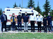 112 Acil Ambulans İstasyonu hizmete girdi