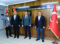 Odunpazarı Kaymakamı Ömer Ulu'ya ziyaret