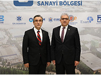 Tepebaşı Kaymakamı Yücel'den ziyaret